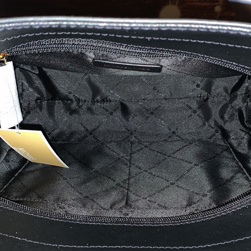 MICHAEL KORS LARGE CHAIN BLACK JET SET TRAVEL - Picture 8 of 8